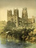 Hereford Cathedral, Herefordshire, C1870-Hanhart-Giclee Print