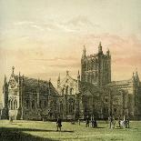 Worcester Cathedral, Worcestershire, C1870-Hanhart-Giclee Print