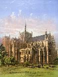 Worcester Cathedral, Worcestershire, C1870-Hanhart-Framed Giclee Print