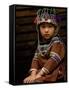 Hani People, Yuanyang, Honghe Prefecture, Yunnan Province, China-Pete Oxford-Framed Stretched Canvas