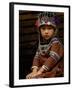 Hani People, Yuanyang, Honghe Prefecture, Yunnan Province, China-Pete Oxford-Framed Photographic Print