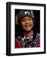 Hani People, Yuanyang, Honghe Prefecture, Yunnan Province, China-Pete Oxford-Framed Photographic Print