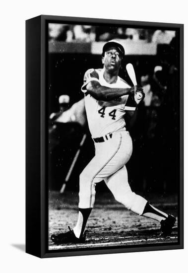 Hank Aaron (1934-)-null-Framed Stretched Canvas