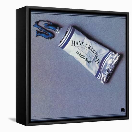 Hank Crawford - Indigo Blue-null-Framed Stretched Canvas