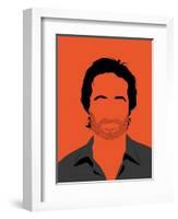 Hank Portrait-David Brodsky-Framed Art Print