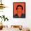 Hank Portrait-David Brodsky-Framed Art Print displayed on a wall