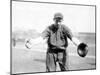 Hank Severeid, Cincinnati Reds, Baseball Photo - Cincinnati, OH-Lantern Press-Mounted Art Print