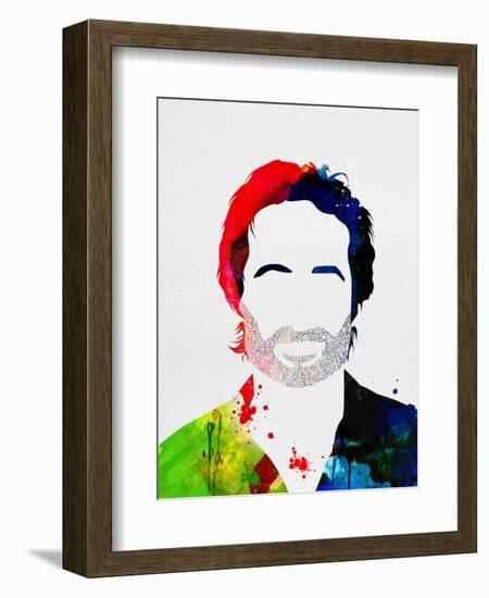 Hank Watercolor-Lora Feldman-Framed Art Print