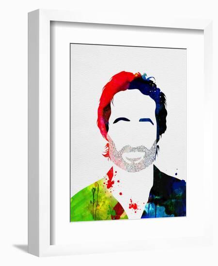 Hank Watercolor-Lora Feldman-Framed Art Print