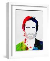 Hank Watercolor-Lora Feldman-Framed Art Print