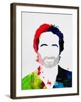 Hank Watercolor-Lora Feldman-Framed Art Print