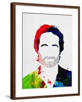 Hank Watercolor-Lora Feldman-Framed Art Print