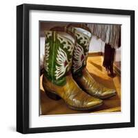 Hank Williams Cowboy Boots-Carol Highsmith-Framed Art Print