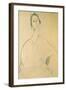 Hanka Zborowska, c.1917-Amedeo Modigliani-Framed Giclee Print