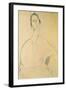 Hanka Zborowska, c.1917-Amedeo Modigliani-Framed Giclee Print