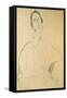 Hanka Zborowska, c.1917-Amedeo Modigliani-Framed Stretched Canvas