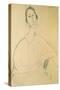 Hanka Zborowska, c.1917-Amedeo Modigliani-Stretched Canvas