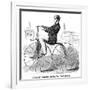 Hanlon's Velocipede, 1868-null-Framed Giclee Print