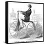 Hanlon's Velocipede, 1868-null-Framed Stretched Canvas