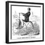 Hanlon's Velocipede, 1868-null-Framed Giclee Print