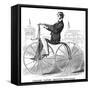 Hanlon's Velocipede, 1868-null-Framed Stretched Canvas