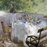Breakfast Time, 1887-Hanna Pauli-Framed Stretched Canvas