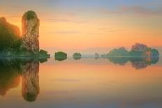 Romantic Untouched Tropical Beach on Sunset, Sri Lanka-Hanna Slavinska-Photographic Print