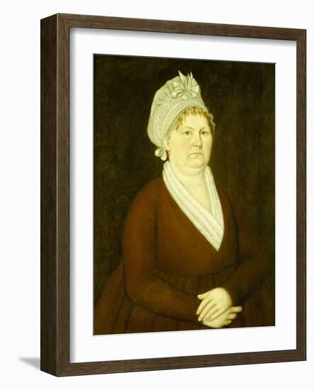 Hanna Voss, Kittery, Maine, circa 1795-John Brewster-Framed Giclee Print