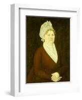 Hanna Voss, Kittery, Maine, circa 1795-John Brewster-Framed Giclee Print