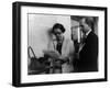 Hannah Arendt with a Fellow Reporter-null-Framed Photo