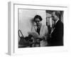 Hannah Arendt with a Fellow Reporter-null-Framed Photo