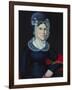 Hannah Bull Thompson, 1824-Ammi Phillips-Framed Giclee Print