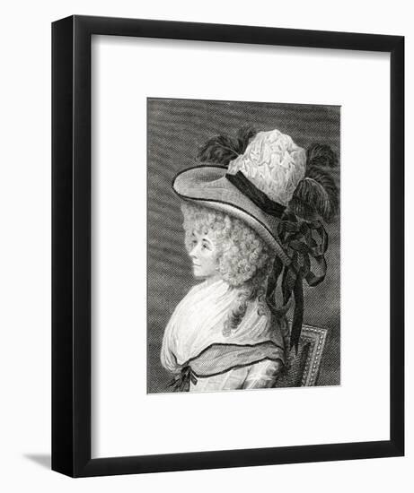 Hannah Cowley, Big Hat-null-Framed Art Print