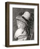 Hannah Cowley, Big Hat-null-Framed Art Print