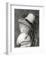 Hannah Cowley, Big Hat-null-Framed Art Print