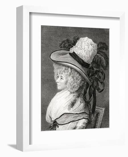 Hannah Cowley, Big Hat-null-Framed Art Print