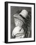 Hannah Cowley, Big Hat-null-Framed Art Print