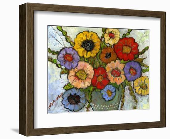 Hannah Daisy 2-Blenda Tyvoll-Framed Giclee Print