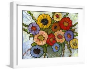 Hannah Daisy 2-Blenda Tyvoll-Framed Giclee Print