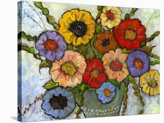 Hannah Daisy 2-Blenda Tyvoll-Stretched Canvas