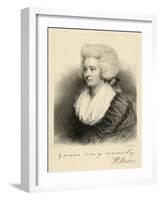 Hannah More English Writer-Finden-Framed Art Print