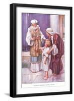 Hannah Presents Samuel to Eli-Arthur A. Dixon-Framed Giclee Print