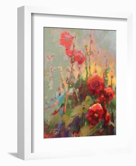 Hannah’s Cherry Bomb-Beth A. Forst-Framed Art Print