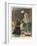 Hannah Wife of Elkanah Takes Her Young Son Samuel to the Temple at Shiloh-Frank W.w. Topham-Framed Photographic Print