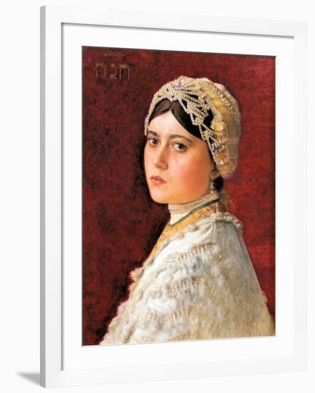 Hannah-Isidor Kaufmann-Framed Art Print