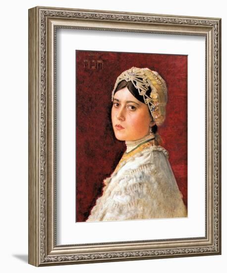 Hannah-Isidor Kaufmann-Framed Art Print