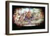 Hannibal and His Army Crossing the Alps, 218 BC-null-Framed Premium Giclee Print