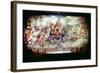 Hannibal and His Army Crossing the Alps, 218 BC-null-Framed Giclee Print