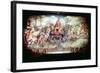 Hannibal and His Army Crossing the Alps, 218 BC-null-Framed Giclee Print