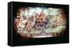 Hannibal and His Army Crossing the Alps, 218 BC-null-Framed Stretched Canvas